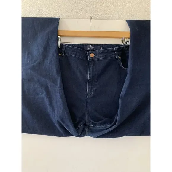 Boden Marylebone Slim Bootcut Women's Sz US 16R Dark Wash Jeans Pants - Picture 9 of 9